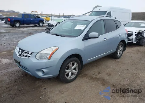 2011 Nissan Rogue Sv из США, поврежденный, VIN JN8AS5MT0BW185848